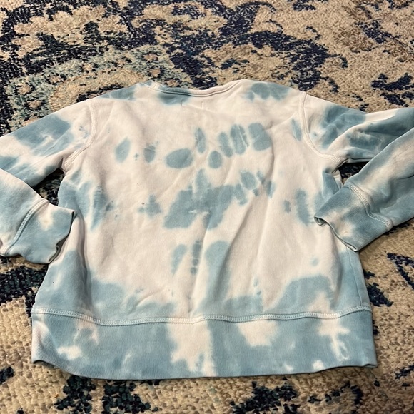 J-Crew Tie die sweatshirt.  Size medium 8/9 - Picture 3 of 4